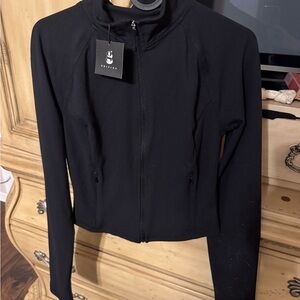 Garage Black Active Zip Jacket
